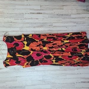 Alfani pleated sleeveless dress  size 16